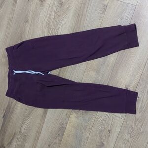VS PINK Women's Sweatpants Joggers Pants Burgundy Maroon size Small